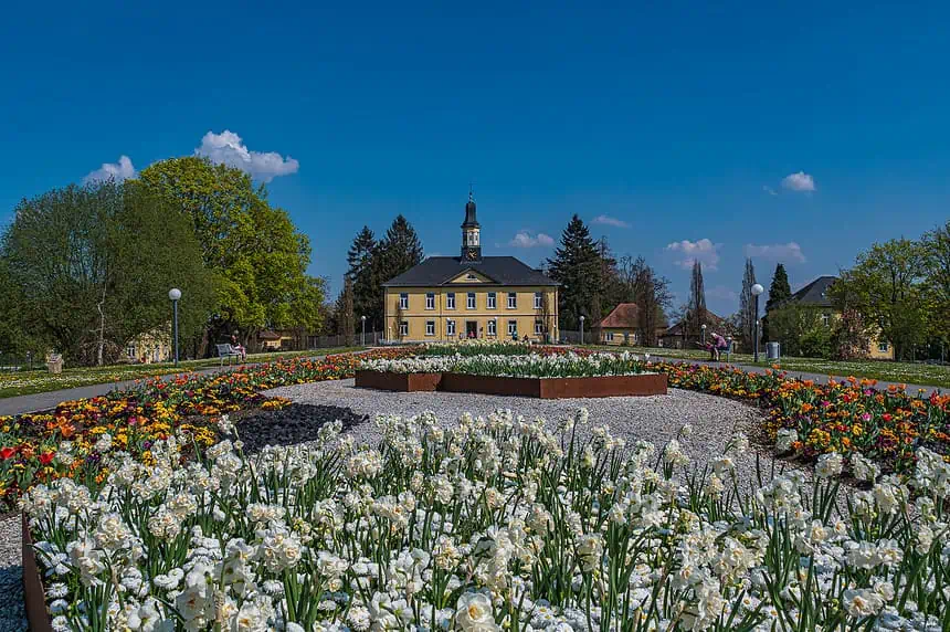 Direktionsgebäude der Salinenförderung in Bad Rappenau