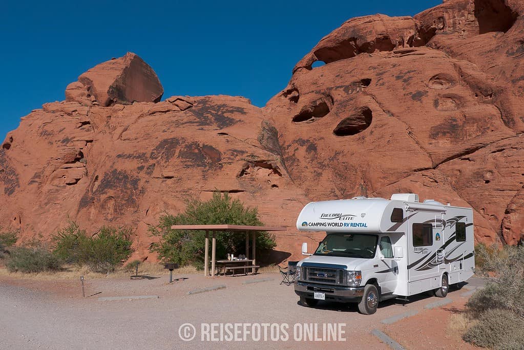 Campen in US-Nationalparks mit dem Wohnmobil