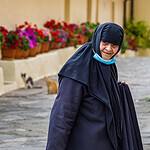 Nonne in Mystras bzw. Mistra - Griechenland