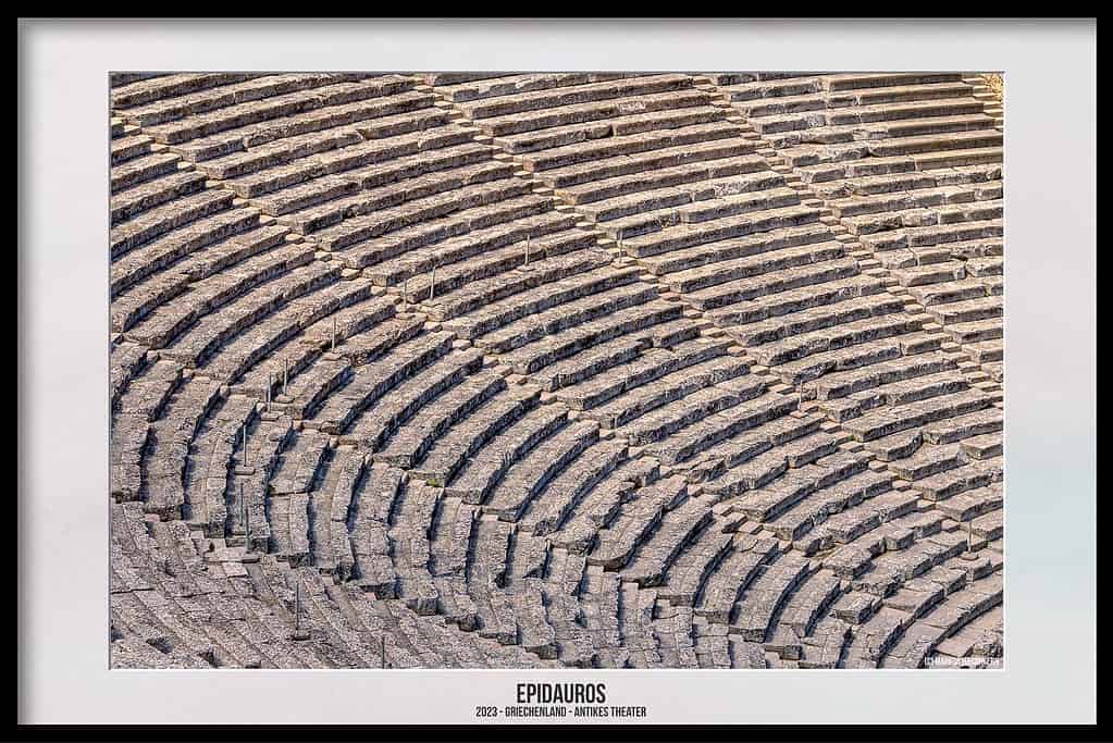 Epidauros - Antikes Theater mit beeindruckender Akustik